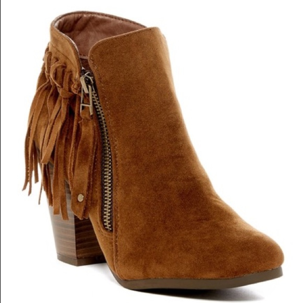 Breckelle's Gail Fringe Bootie